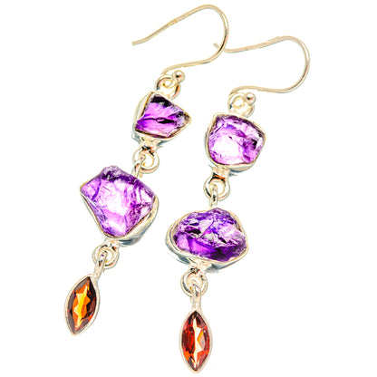 Amethyst Earrings handcrafted by Ana Silver Co - EARR427828 - Photo 2