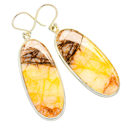 Dendritic Agate Earrings handcrafted by Ana Silver Co - EARR427857 - Photo 2