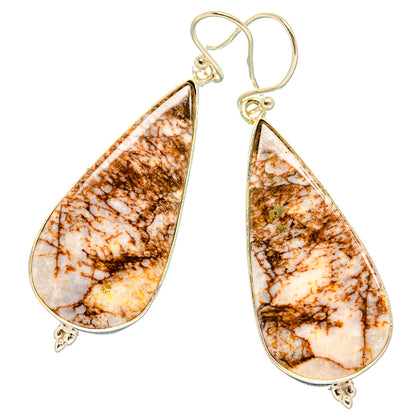Dendritic Agate Earrings handcrafted by Ana Silver Co - EARR427892 - Photo 2