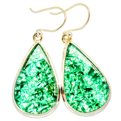 Green Aventurine Earrings handcrafted by Ana Silver Co - EARR427903 - Photo 2