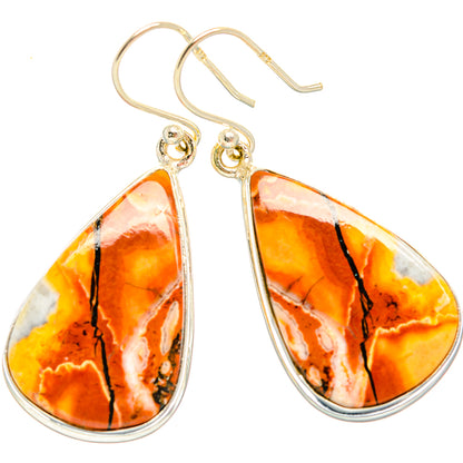 Maligano Jasper Earrings handcrafted by Ana Silver Co - EARR427909 - Photo 2