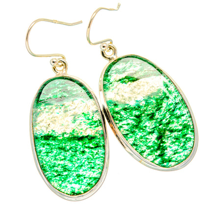 Green Aventurine Earrings handcrafted by Ana Silver Co - EARR427914 - Photo 2