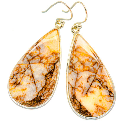 Dendritic Agate Earrings handcrafted by Ana Silver Co - EARR427918 - Photo 2