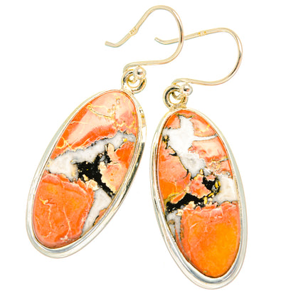 Maligano Jasper Earrings handcrafted by Ana Silver Co - EARR427937 - Photo 2