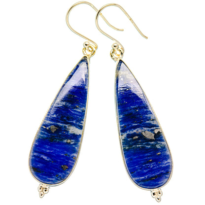 Sodalite Earrings handcrafted by Ana Silver Co - EARR427964 - Photo 2