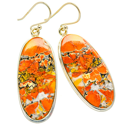 Maligano Jasper Earrings handcrafted by Ana Silver Co - EARR427985 - Photo 2