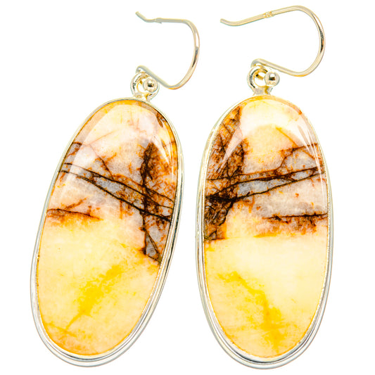 Picture Jasper Earrings handcrafted by Ana Silver Co - EARR427994 - Photo 2