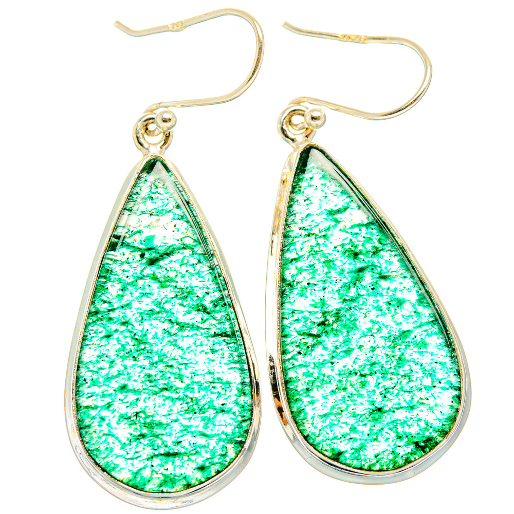 Green Aventurine Earrings handcrafted by Ana Silver Co - EARR428059 - Photo 2