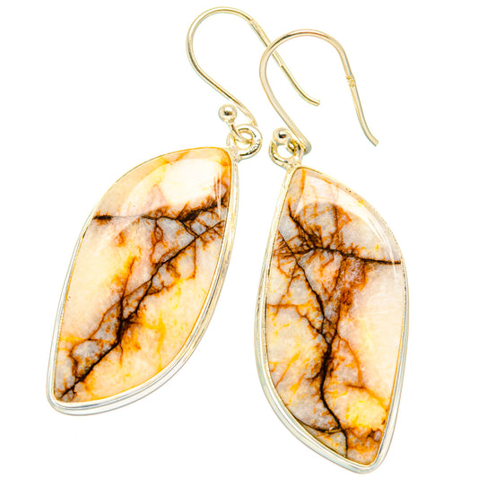 Picture Jasper Earrings handcrafted by Ana Silver Co - EARR428060 - Photo 2