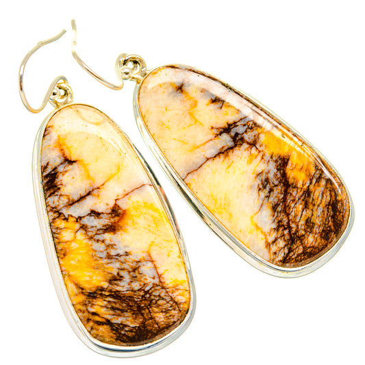 Picture Jasper Earrings handcrafted by Ana Silver Co - EARR428082 - Photo 2
