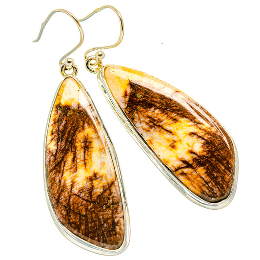 Picture Jasper Earrings handcrafted by Ana Silver Co - EARR428086 - Photo 2