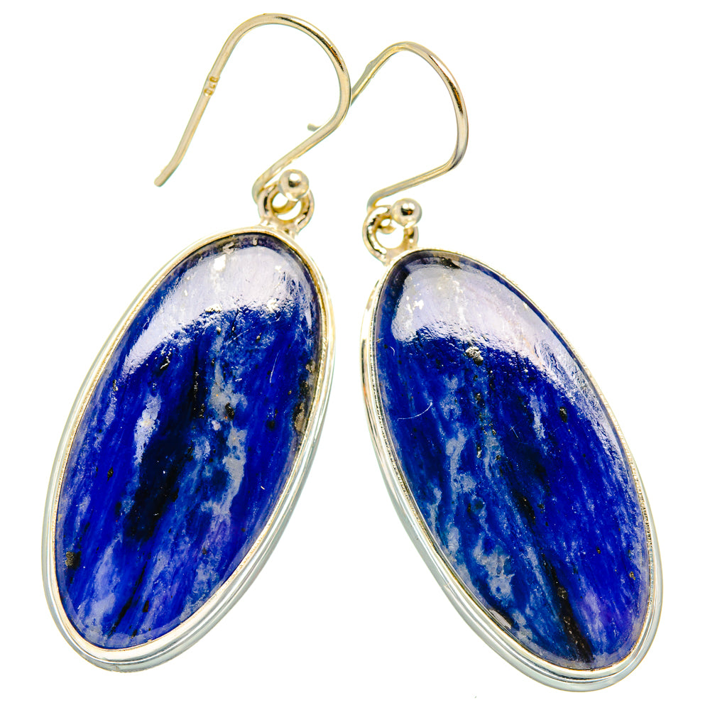 Sodalite Earrings handcrafted by Ana Silver Co - EARR428100 - Photo 2