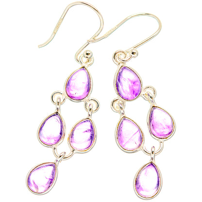 Amethyst Earrings handcrafted by Ana Silver Co - EARR428104 - Photo 2