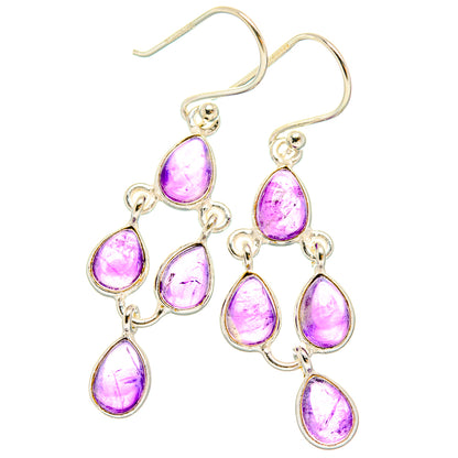 Amethyst Earrings handcrafted by Ana Silver Co - EARR428115 - Photo 2