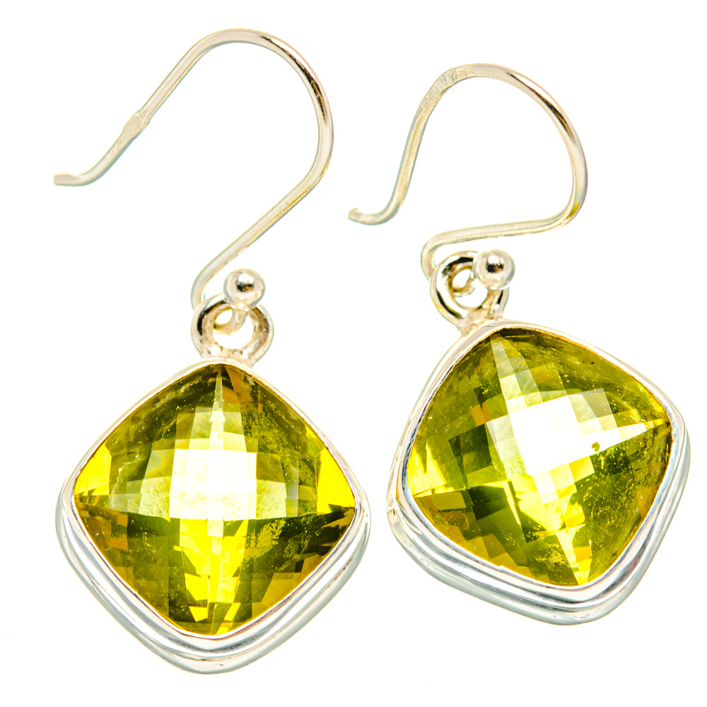 Peridot Earrings handcrafted by Ana Silver Co - EARR428126 - Photo 2