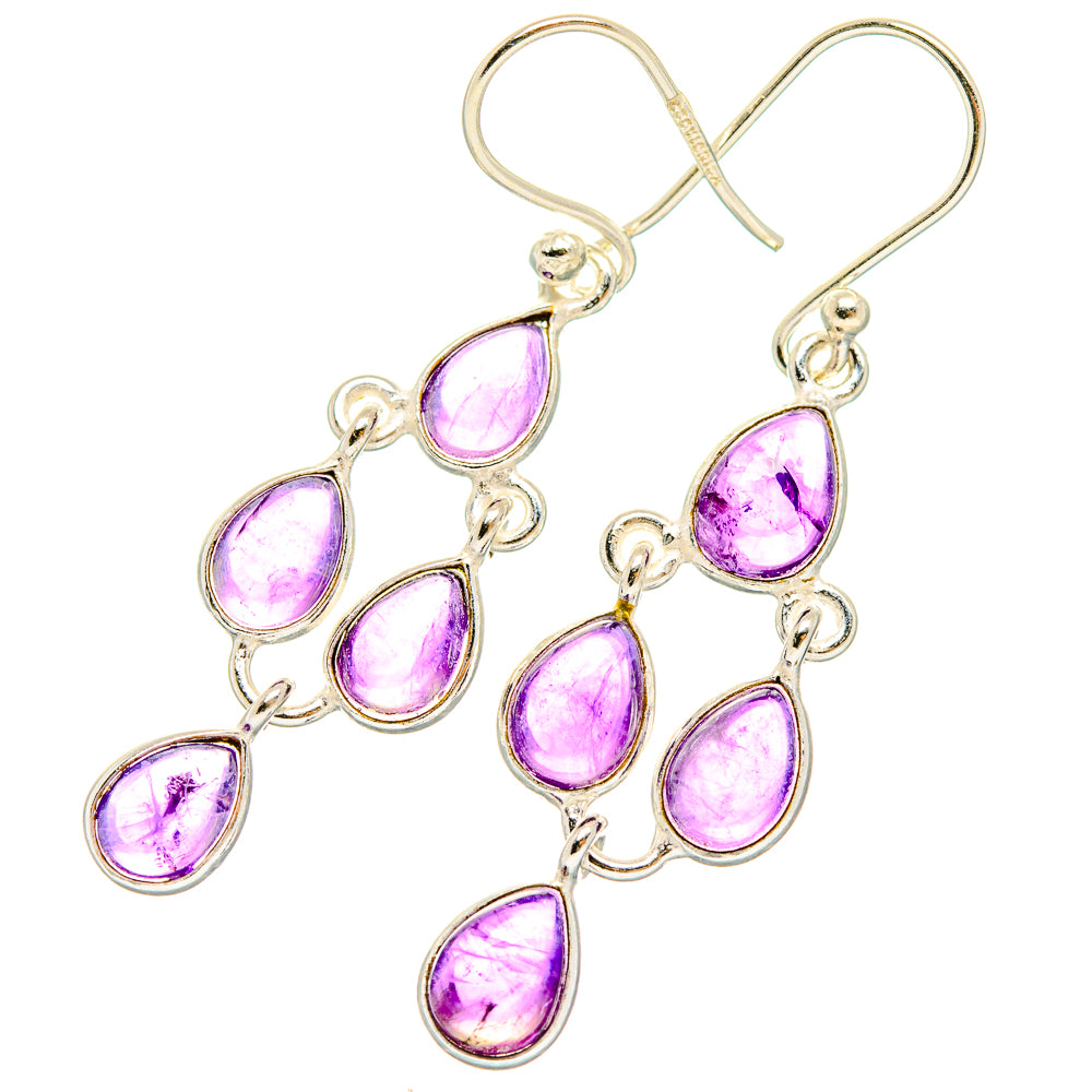 Amethyst Earrings handcrafted by Ana Silver Co - EARR428137 - Photo 2