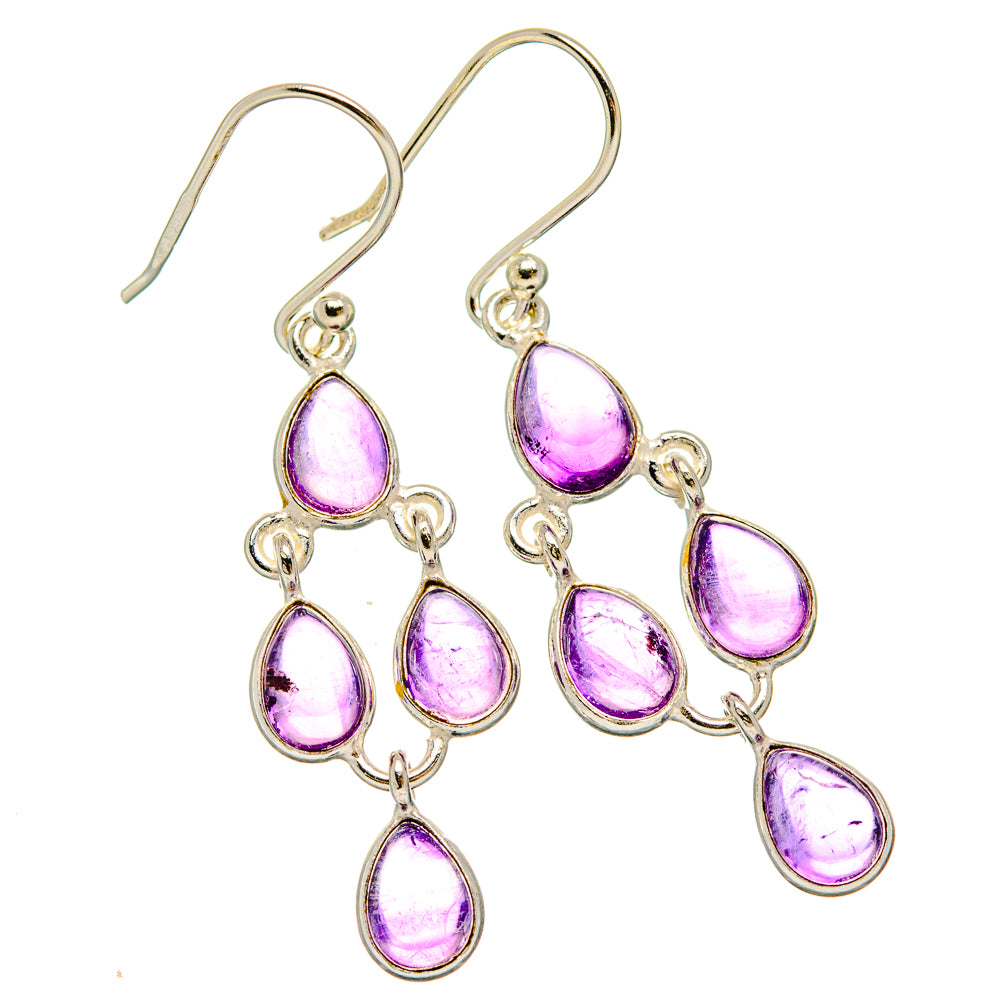 Amethyst Earrings handcrafted by Ana Silver Co - EARR428143 - Photo 2