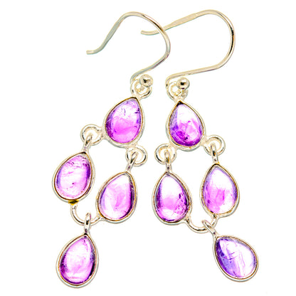 Amethyst Earrings handcrafted by Ana Silver Co - EARR428149 - Photo 2