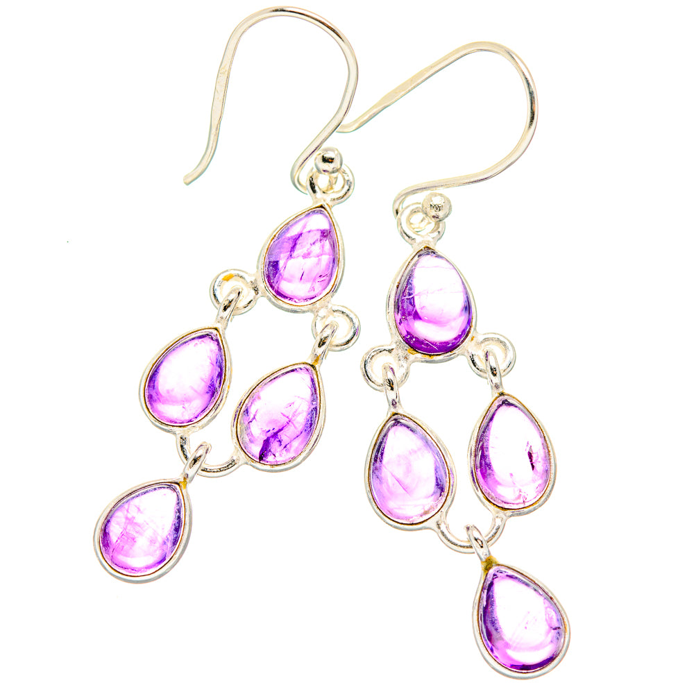 Amethyst Earrings handcrafted by Ana Silver Co - EARR428201 - Photo 2