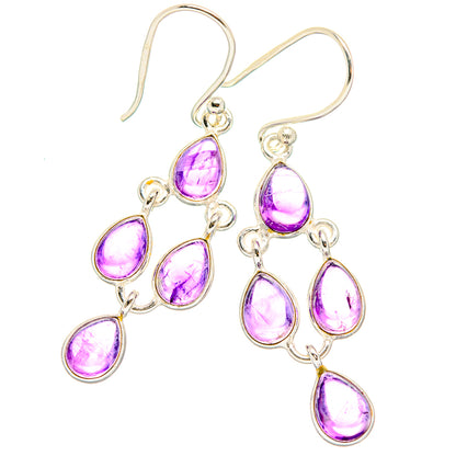 Amethyst Earrings handcrafted by Ana Silver Co - EARR428201 - Photo 2