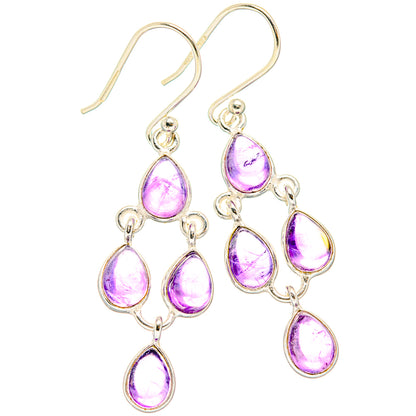 Amethyst Earrings handcrafted by Ana Silver Co - EARR428204 - Photo 2