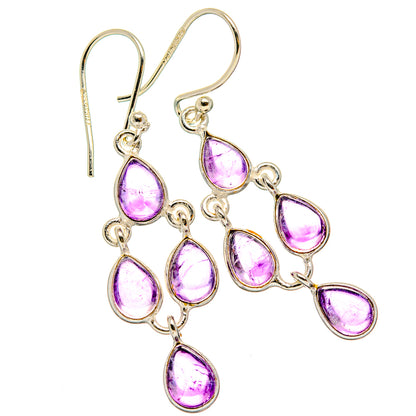 Amethyst Earrings handcrafted by Ana Silver Co - EARR428224 - Photo 2