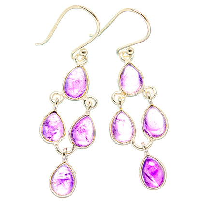 Amethyst Earrings handcrafted by Ana Silver Co - EARR428226 - Photo 2