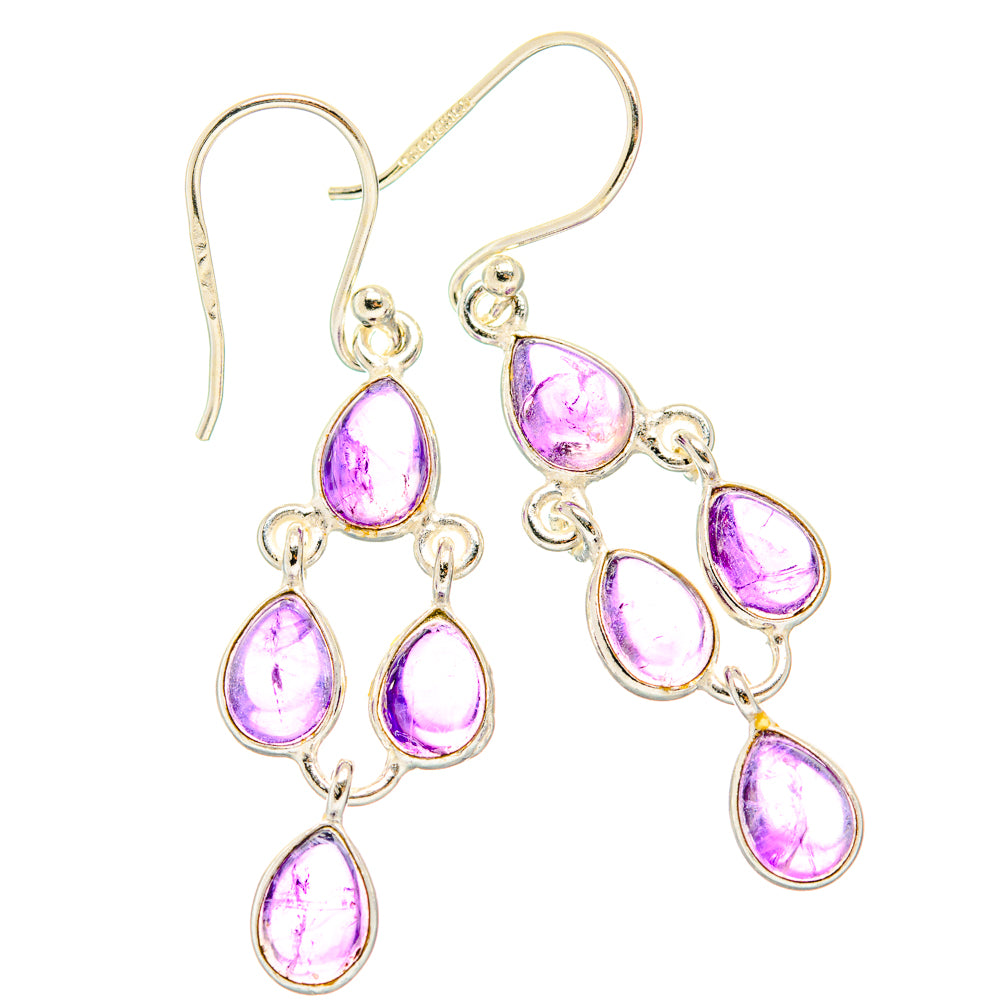 Amethyst Earrings handcrafted by Ana Silver Co - EARR428243 - Photo 2