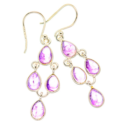 Amethyst Earrings handcrafted by Ana Silver Co - EARR428243 - Photo 2