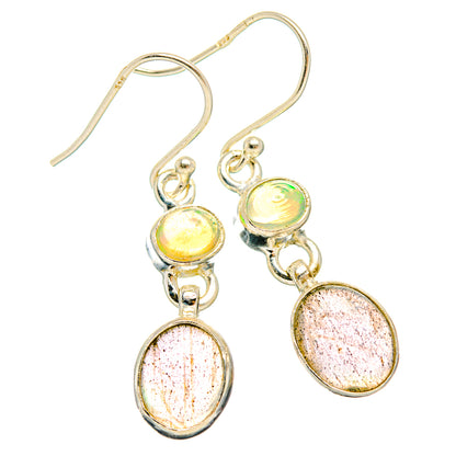 Labradorite Earrings handcrafted by Ana Silver Co - EARR428254 - Photo 2