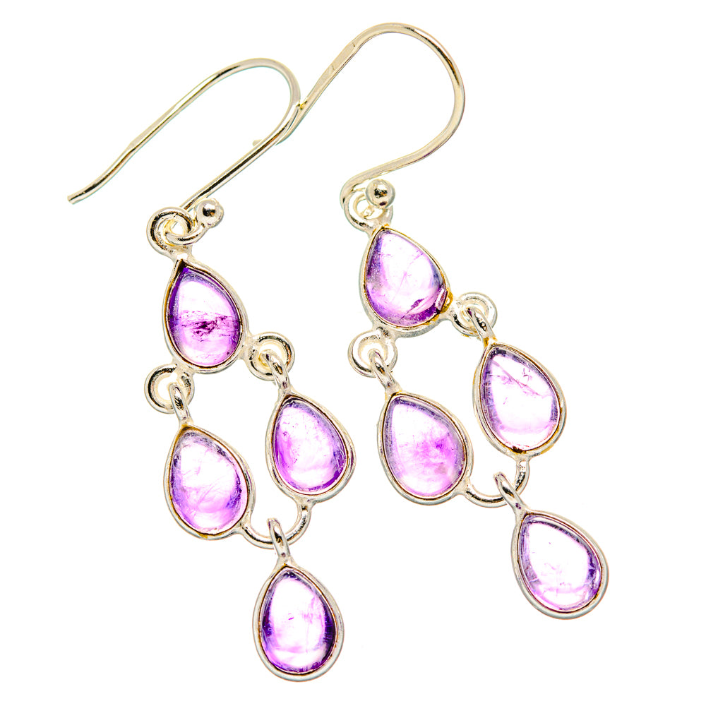 Amethyst Earrings handcrafted by Ana Silver Co - EARR428262 - Photo 2