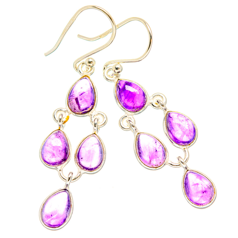 Amethyst Earrings handcrafted by Ana Silver Co - EARR428267 - Photo 2