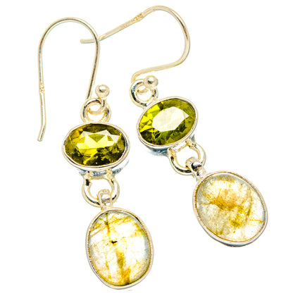 Labradorite Earrings handcrafted by Ana Silver Co - EARR428285 - Photo 2