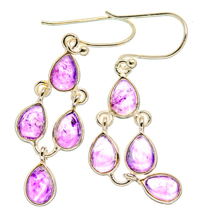 Amethyst Earrings handcrafted by Ana Silver Co - EARR428287 - Photo 2