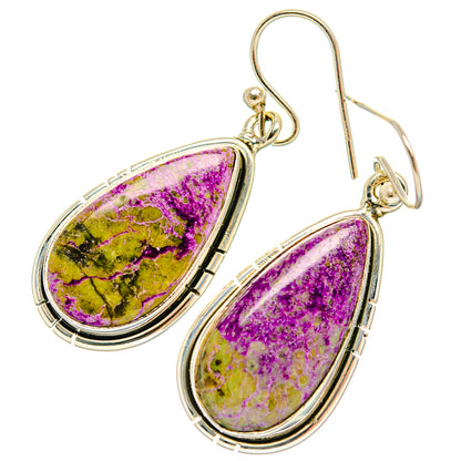 Stichtite Earrings handcrafted by Ana Silver Co - EARR428298 - Photo 2