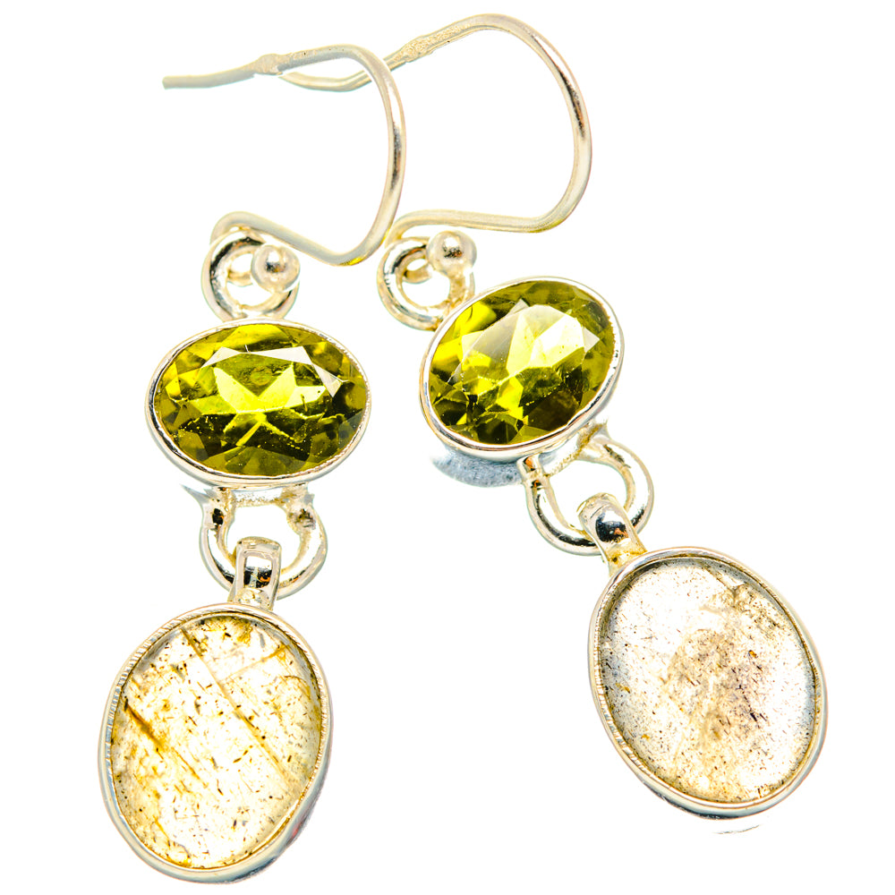 Labradorite Earrings handcrafted by Ana Silver Co - EARR428320 - Photo 2