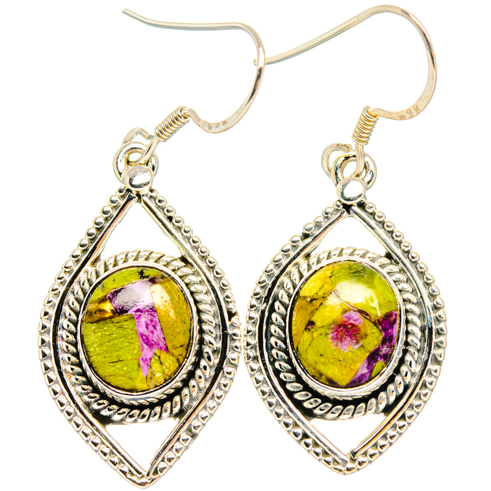 Atlantisite Earrings handcrafted by Ana Silver Co - EARR428329 - Photo 2