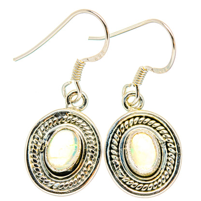 Ethiopian Opal Earrings handcrafted by Ana Silver Co - EARR428344 - Photo 2