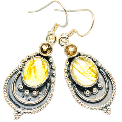Labradorite Earrings handcrafted by Ana Silver Co - EARR428346 - Photo 2