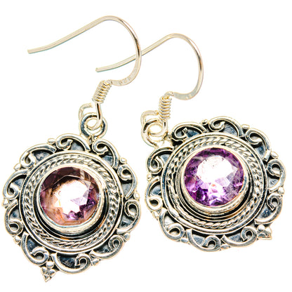 Amethyst Earrings handcrafted by Ana Silver Co - EARR428381 - Photo 2