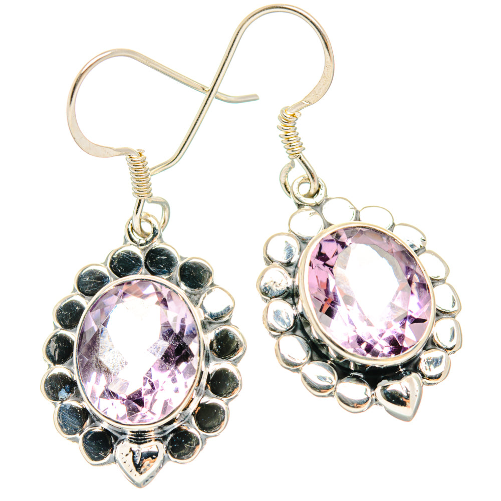 Amethyst Earrings handcrafted by Ana Silver Co - EARR428388 - Photo 2