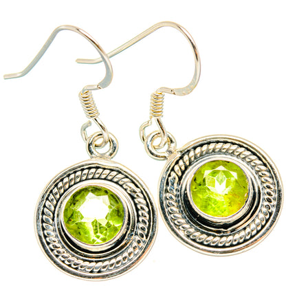 Peridot Earrings handcrafted by Ana Silver Co - EARR428394 - Photo 2