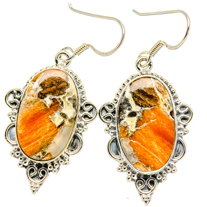 Ocean Jasper Earrings handcrafted by Ana Silver Co - EARR428404 - Photo 2