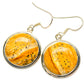Picture Jasper Earrings handcrafted by Ana Silver Co - EARR428405 - Photo 2