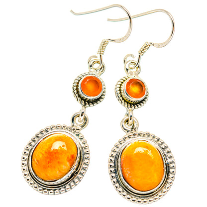 Mookaite Earrings handcrafted by Ana Silver Co - EARR428438 - Photo 2