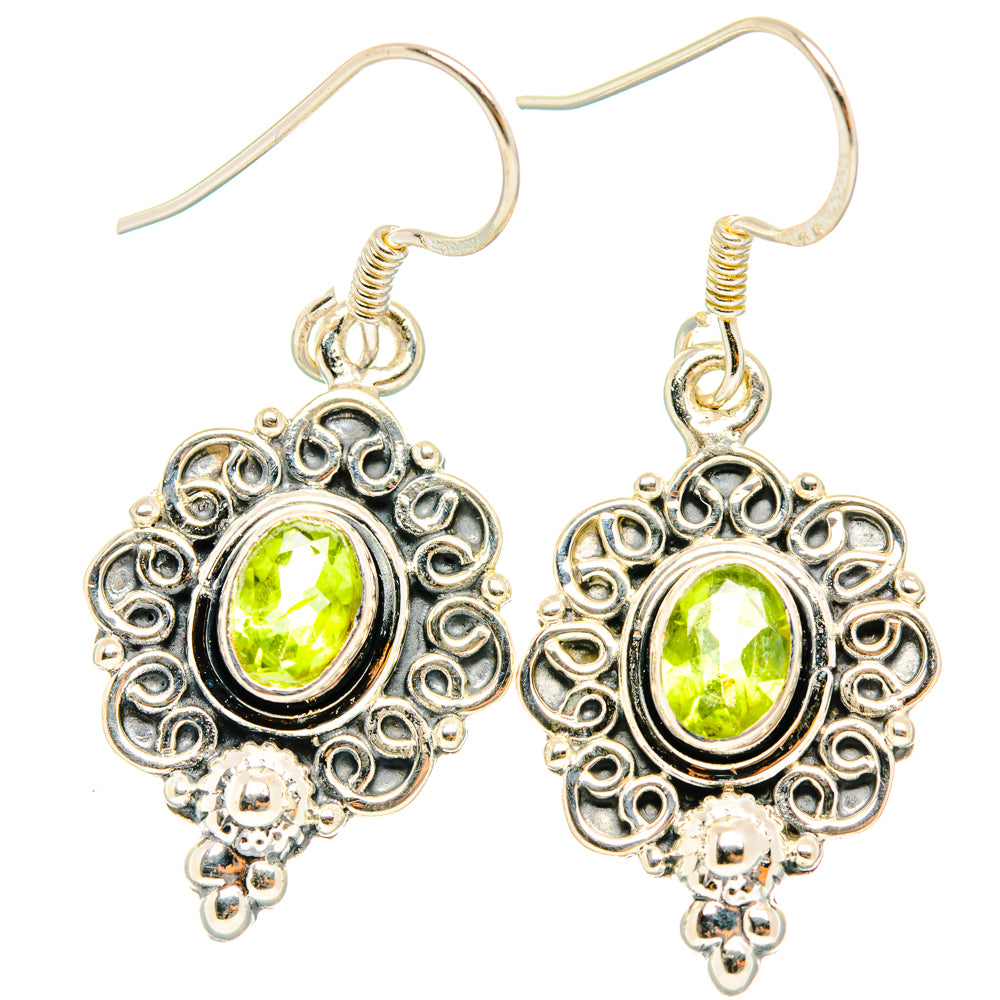 Peridot Earrings handcrafted by Ana Silver Co - EARR428460 - Photo 2