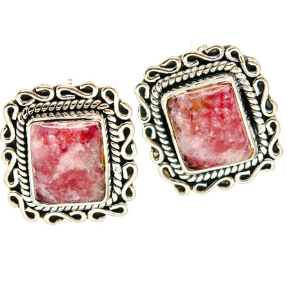 Lepidolite Earrings handcrafted by Ana Silver Co - EARR428464 - Photo 2