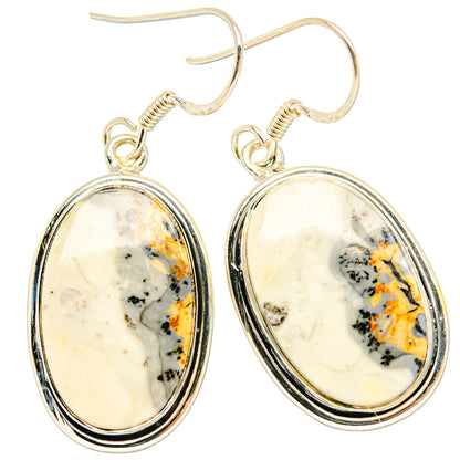 Dendritic Agate Earrings handcrafted by Ana Silver Co - EARR428473 - Photo 2