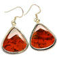 Bloodstone Earrings handcrafted by Ana Silver Co - EARR428523 - Photo 2