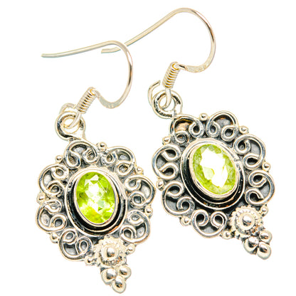 Peridot Earrings handcrafted by Ana Silver Co - EARR428524 - Photo 2